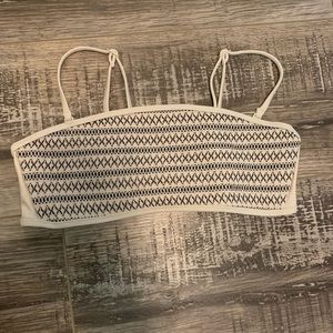 aeire bandeau swimsuit top